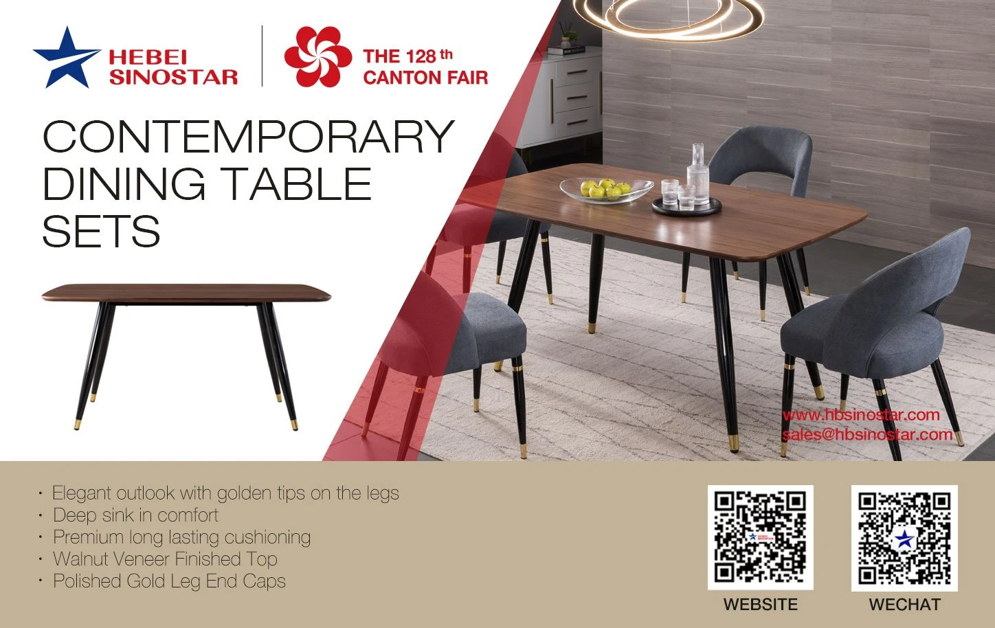 Contemporary Dining Table Sets hbsinostar4