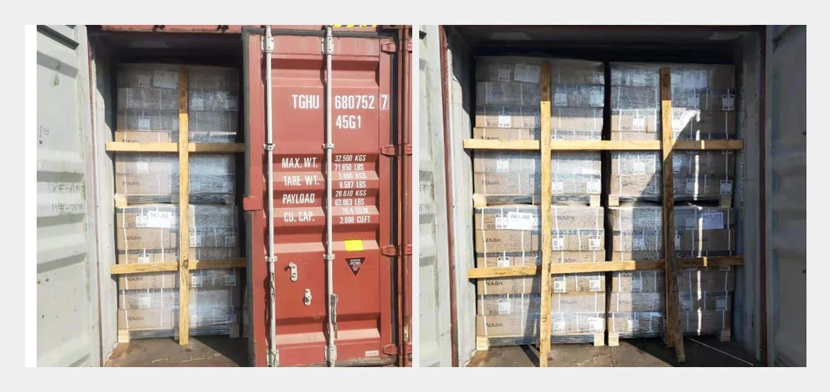 container loading-PVC-U Electrical Wire Conduits hbsinostar